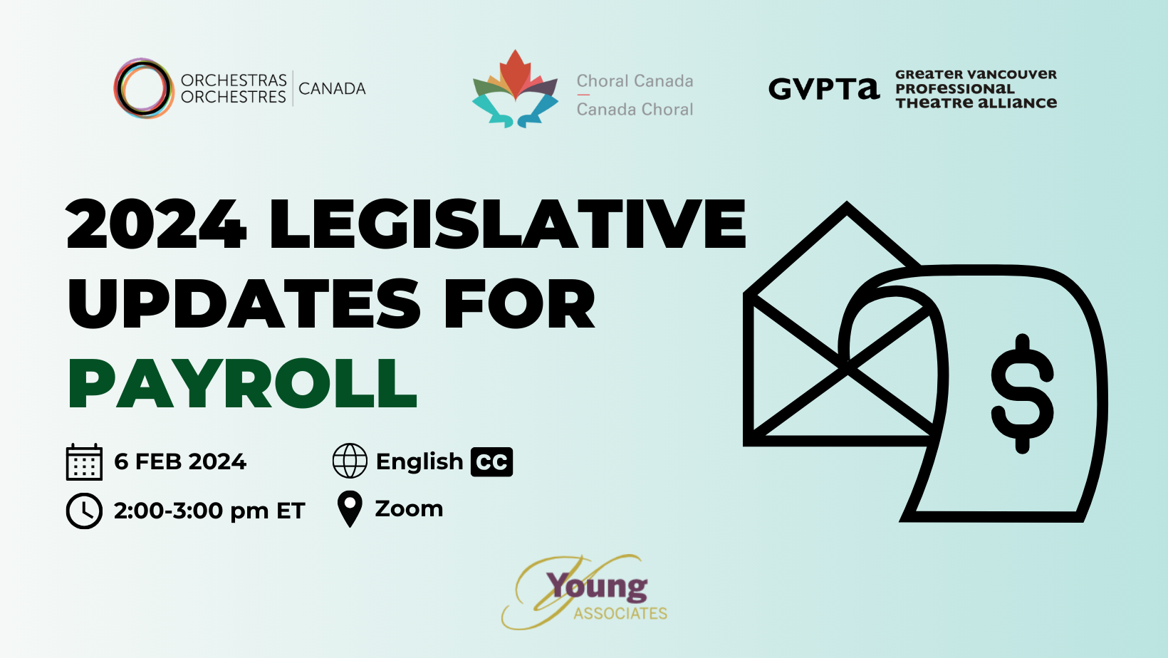 2024 Legislative Updates for Payroll Orchestras Canada/Orchestres Canada