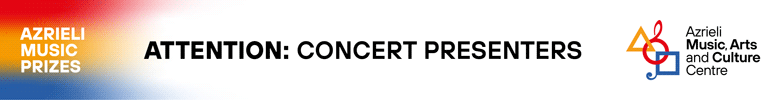 Azrieli Music Prizes banner ad